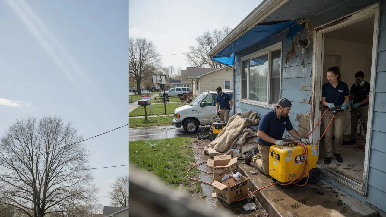 Basement Flood Cleanup in Joliet, MT near me